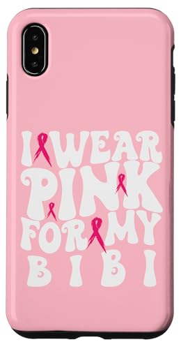 I Wear Pink for My Bibi [ LbY X}zP[X iPhone XS Max p