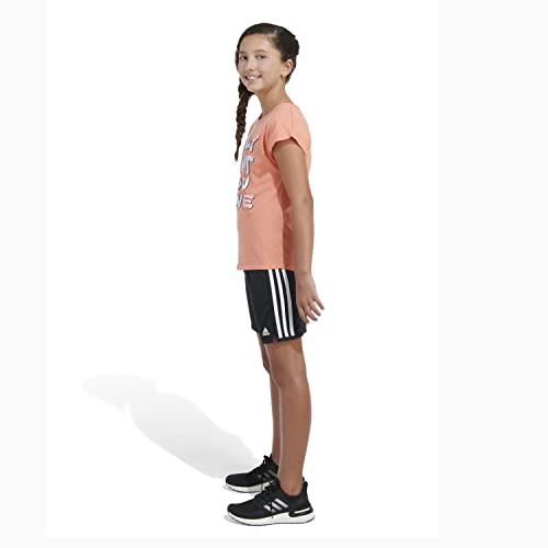 Image of adidas Girls' Short Sleeve Scoop Neck Tee T-Shirt
