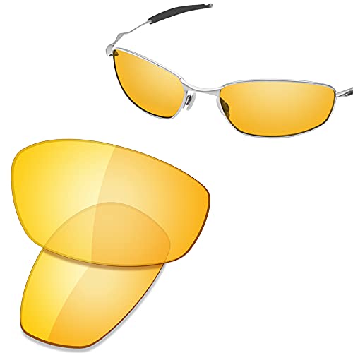 Image of SAUCER Premium Replacement Lenses & Rubber Kits for Oakley Whisker OO4141 | UV400 Protection, Anti-Scratch, Precise Fit