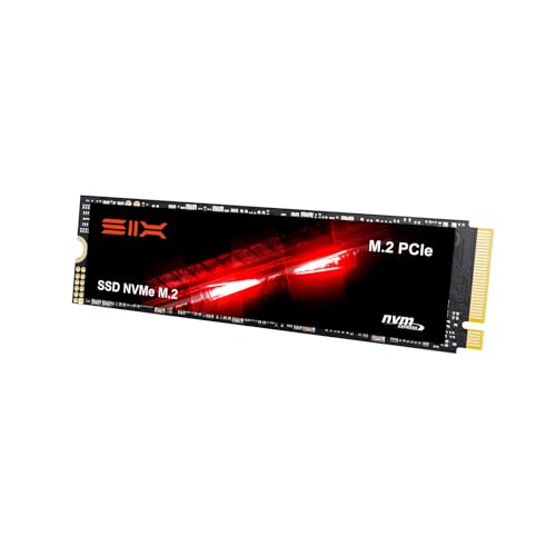 Image of SIX X4000 PRO 256GB M.2 2280 SSD PCIe Gen3x4 NVME SSD Solid State Drive - Up to 3100MB /s Read Speed
