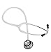 Riester 4210-02 - Fonendoscopio duplex 2.0, acero inoxidable, blanco pz.