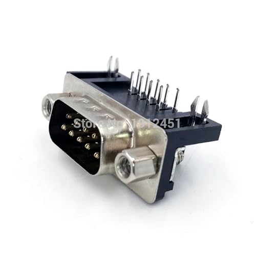 Conector en ángulo RS232 para terminales de datos en escritorios de oficina estrechos 4
