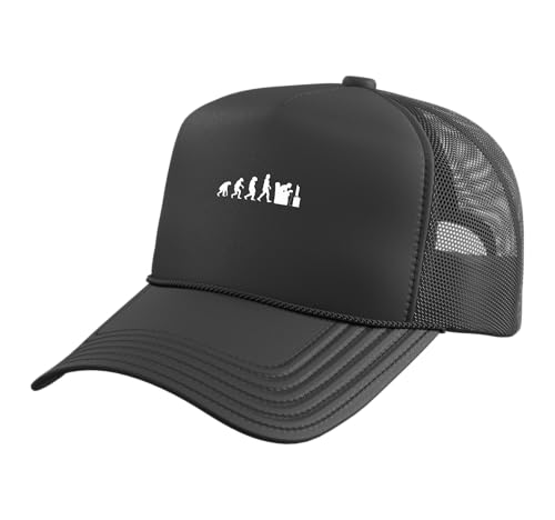 Gamer Evolution Video Games Gaming Trucker Hat with Adjustable Mesh