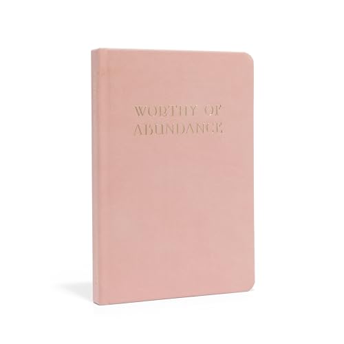 Manifestation Journal - Worthy of Abundance - Manifest Rich Life Develop Millionaire Money Mindset - Daily Guided Gratitude Luxury Miracle Planner with Prompts for Women & Men Gift