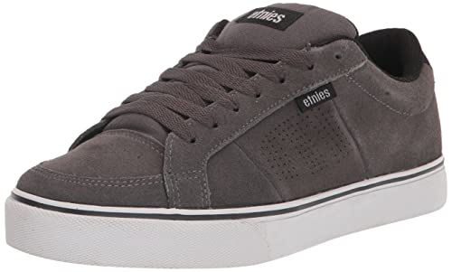 Etnies Kingpin Vulc, Zapatos de Skate Hombre, Gris/Negro/Blanco, 42 EU Cover