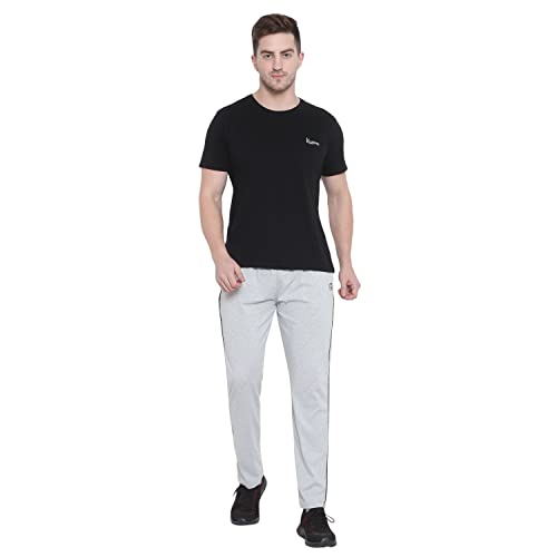 Image of BLUE STAR SHARK Mens's Cotton Piping Track Pant Lower