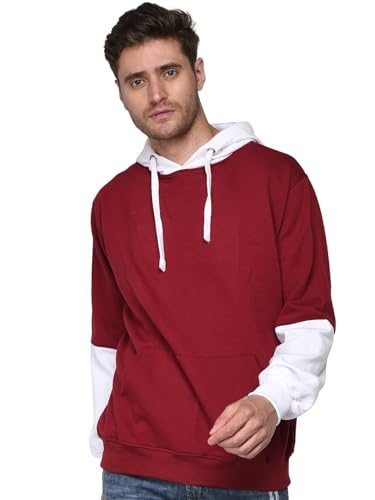 Image of The SV Style Random Print Graphic Print Pullover Hoodie, Black, Long Sleeve with Kangaroo Pocket 320 GSM Fleece Inside
