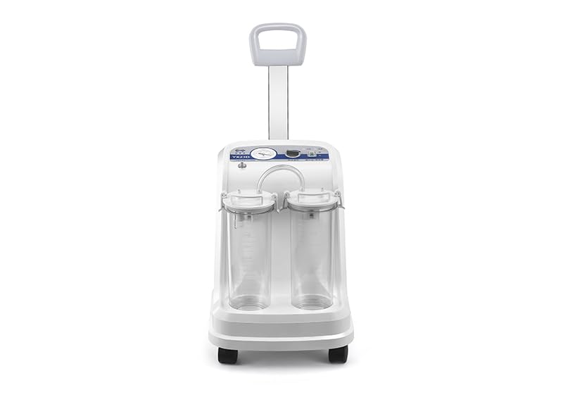 Máquina de succión eléctrica YX23D tipo carrito móvil médico con catéter de succión de alto vacío