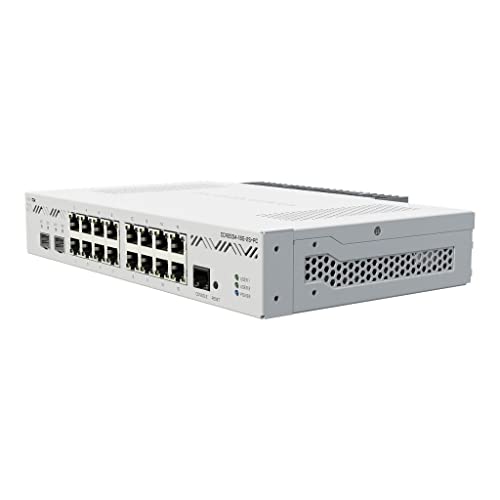Image of Mikrotik CCR2004-16G-2S+PC Ethernet Router 16x Gigabit Ethernet Ports, 2x10G SFP+ Cages.