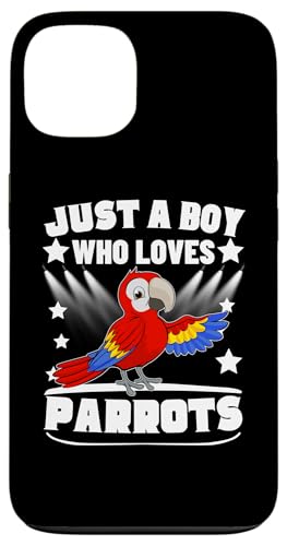 Just A Boy Who Loves Parrot Funny Parrot �X�}�z�P�[�X iPhone 13 �p