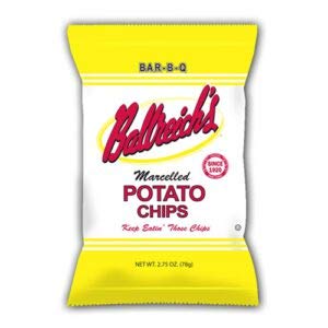 Ballreich Snack Food Company Marcelled Potato Chips (Bar-B-Q), 2.75oz (Pack of 12)