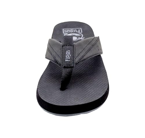 Flojos Men's Tango Two Tone Strap W/Pull Tabs On Kush Comfort Bed2