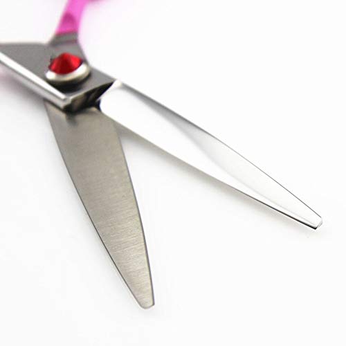 Ciseaux de coiffure 440C 6,5 pouces outils de coiffure maquillage chauds - 4