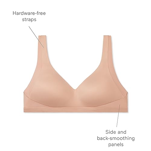 Image of Warner's Womens No Side Effects Underarm and Back-Smoothing Comfort Wireless Lightly Lined T-Shirt Bra Ra2231a