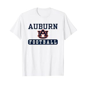 Auburn Tigers Football Logo Officially Licensed T-Shirt