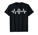 Photo Gallery shawarma heartbeat puls, doner kebab e shawarma wrap lovers maglietta Photo Gallery shawarma heartbeat puls, doner kebab e shawarma wrap lovers maglietta