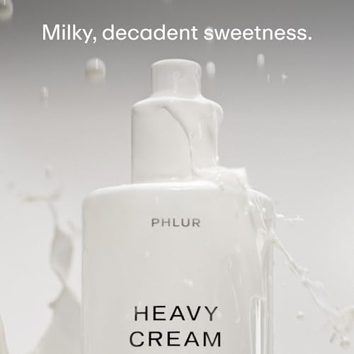 Image of PHLUR Heavy Cream Body Mist, 3 Fl Oz - Hair and Body Perfume for Women | Gourmand Vanilla Body Spray with Marshmallow, Coconut Cream & Citrus Fragrance
