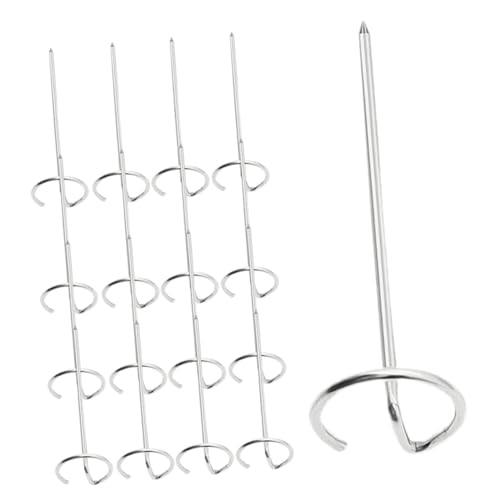 TOYANDONA 20pezzi Spiedini Di Riutilizzabili Per Friggitrice Ad Aria Barbecue in Piedi Spiedini in Acciaio Inossidabile Per Grigliare Carne
