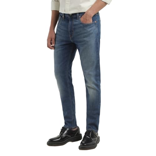 Image of Levi's Men's 512 Slim Tapered Fit Stretchable Low-Rise Jeans