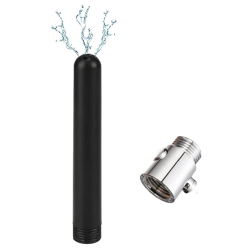 OYZOQ Set di accessori per doccia per uomo e donna, soffione doccia in metallo per Preparazione Intima e Giochi di Coppia