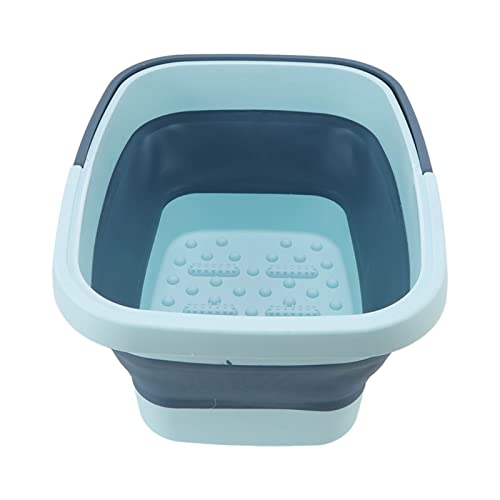 Masajeador para pies plegable de silicona para spa miniatura 1