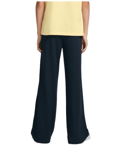 Image of Under Armour Girl's Wide Leg Fleece Sweatpants, Elastic Waistband with Drawstring Closure, Outdoor Collection