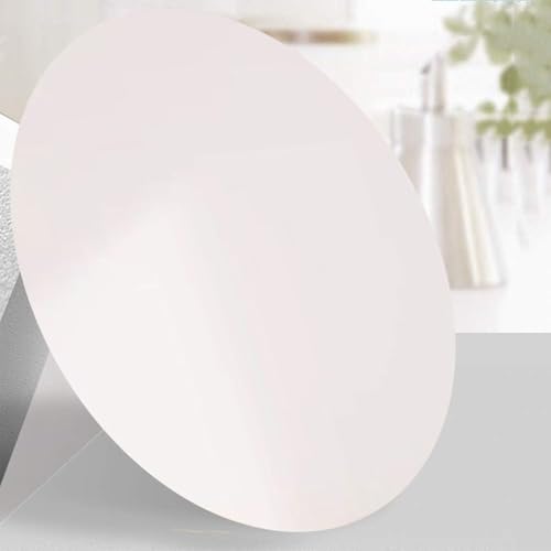 Dijateman Grande Mármol Placa Giratoria, Rotación de 360° Silencioso Bandeja de Servicio, Cocina Multifunción Plato Giratorio, Fácil de Limpiar(White,100cm(40in))
