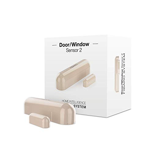 FIBARO FIBEFGDW-002-4 FGDW-002-4 Tür-/Fenstersensor 2, 250 V, Beige, Fensterkontakt 2