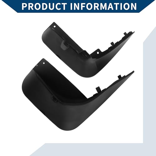 Image of Mud Flaps Splash Guards W /Mount Accessories for Mercedes-Benz S Class 2008-2014 Front and Rear Mud Guards 1 Set