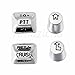 Amazicha Chrome Hand Control Switch Housing Caps Compatible for Harley Davidson Electra Street Glide 2014 2015 2016 2017 2018 2019 2020 2021 2022 2023 2024