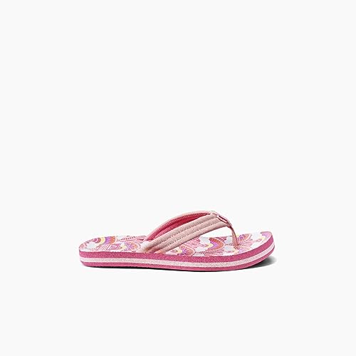 Image of REEF Girls Kids Ahi Beach Flip Flop, Soft Cushion Footbed, Water Friendly
