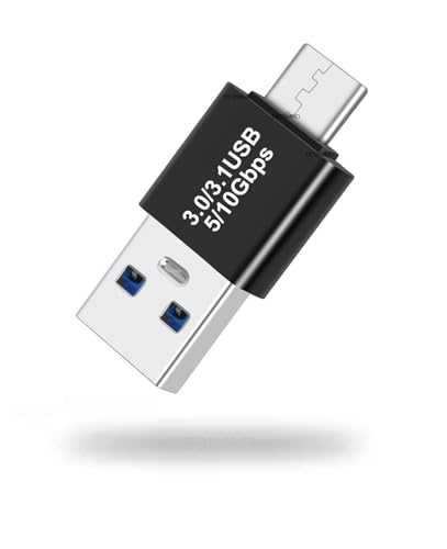 Image of REDWIND USB Type-C with USB A-Male Connector, USB 3.0 Adapter, Male-Joiner Plug Coupler Extender USB 3.1 Gen 2 Super Speed Charging and Upto 10Gbps Transfer Speed Type-A to Type C