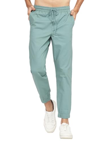 Image of Highlander Men's Cargo Jogger Trousers | Perfect for Casual Outings,Travel & Work Wear with Utility Pockets