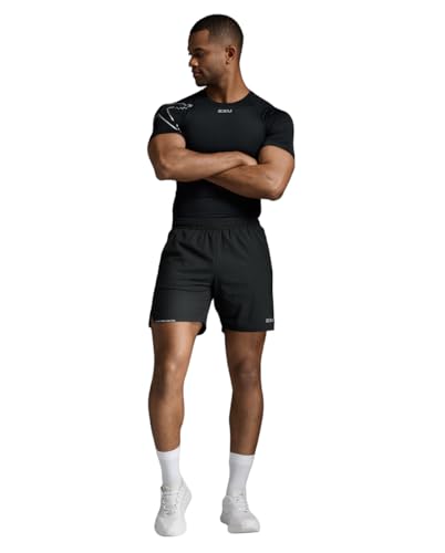Amazon.com: 2XU Mens Core Compression Short Sleeve X-Small Black