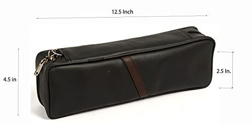 Case Bag Holder For Churchwarden Pipes With Tobacco Pouch And Pockets For Tobacco Pipe Smoking Accessories - Image 3