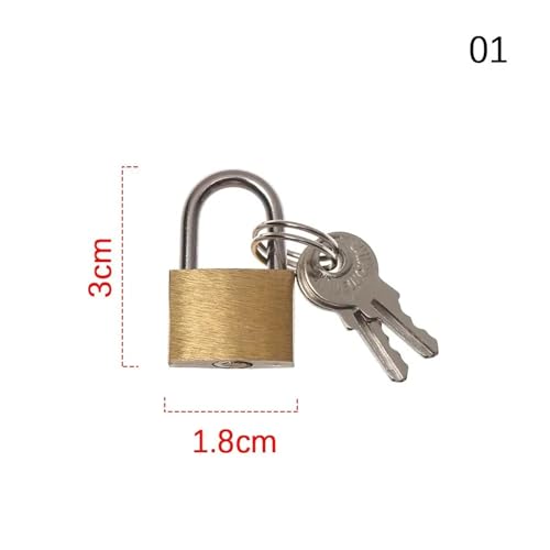 Petit cadenas de sécurité en laiton pour protéger vos affaires personnelles - 3