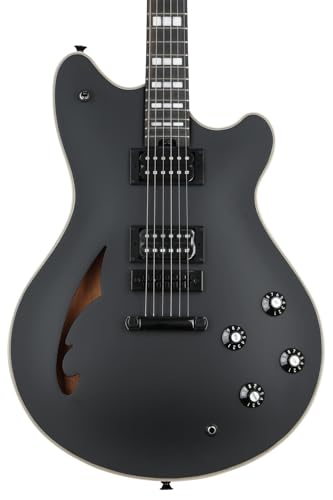 EVH SA-126 Special Semi-hollowbody Electric Guitar - Stealth Black