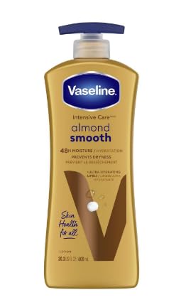 Vaseline Intensive Care Almond Smooth Lotion 600Ml For Skin