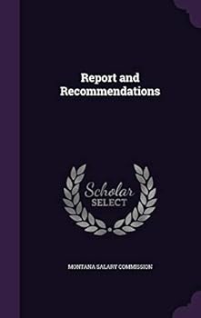 Hardcover Report and Recommendations Book