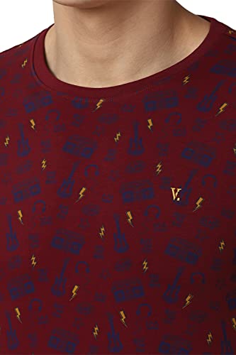 Image of Van Heusen Men's Cotton Slim Fit T-Shirt