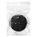 Grafting Eyelash Jade Stones Black Pink Round Jade Stone Eyelash Glue Stone Adhesive Glue Pallet Pad Eyelash Extension Makeup Beauty Salon Accessories (Black-2 Pcs)