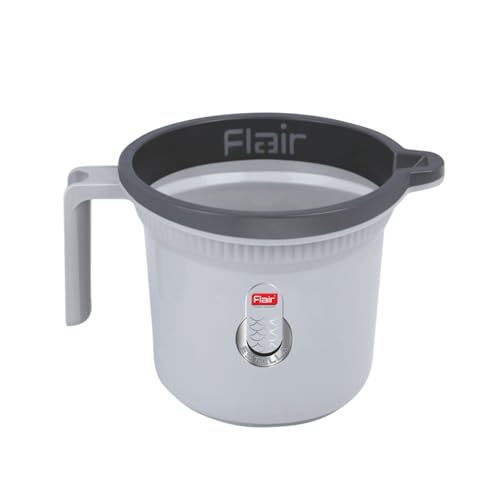 Image of Flair Estella Plastic Bath Mug - Durable, Lightweight & Stylish - Ideal for Daily Use in Bathroom & Kitchen (Grey, 1.5 LTR)
