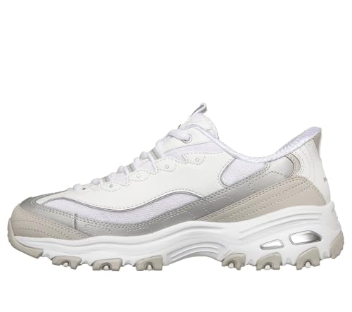 Image of Skechers Women's D'Lites-Smooth Nostalgia, Hands Free Slip-ins Sneakers