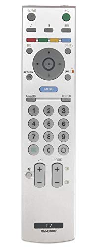 ALLIMITY RM-ED007 Télécommande Remplacer pour Sony LED LCD Bravia TV KDF-50E2000 KDF-50E2010 KDL-15G2000 KDL-20G2000 KDL-20S2000 KDL-20S2020 KDL-26P2530...