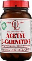 Olympian Labs Acetil L-Carnitina-500mg60Cápsulas vegetarianas