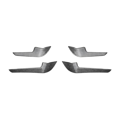 Garniture d'air canard avant aspect carbone pour pare-chocs berline RS3 8Y