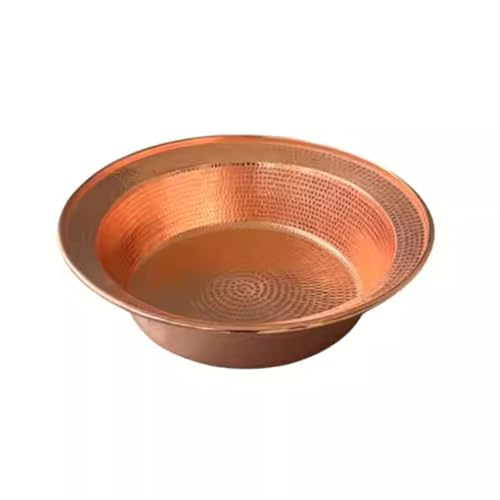 Bañera para pies de cobre tradicional y portátil miniatura 1