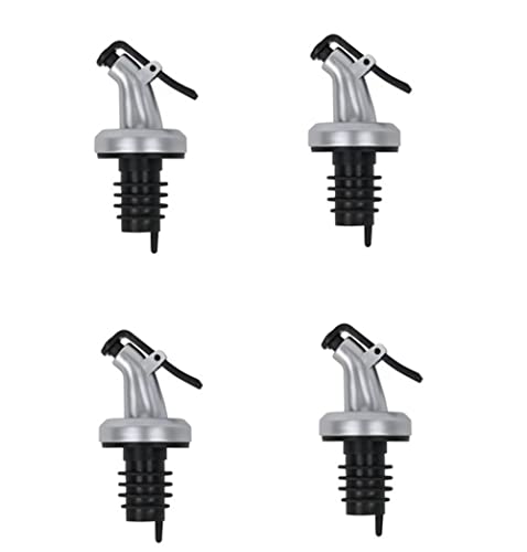 MHtech Lot de 4 becs verseurs d'huile pour huile, vinaigre, sauces et autres liquides (4 pièces) Cover