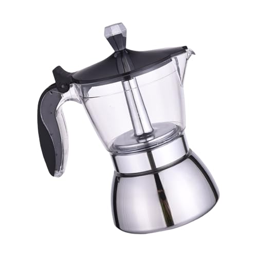 Elegant Clear Lid Coffee Pots Crafted From Sturdy Stainless Steel Produced For Coffee Lover And Home Baristas