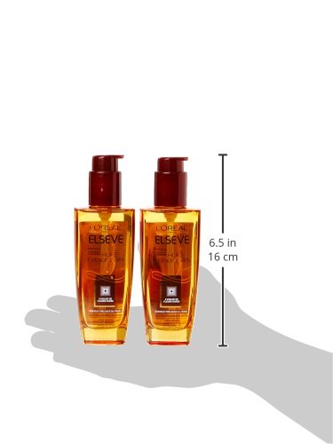 L'Oréal Paris Elseve Huile Extraordinaire pour Cheveux Très Secs 100 ml - Lot de 2